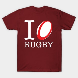 I Love Rugby T-Shirt